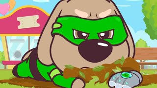 The Angry Hero | Talking Tom Heroes | Cartoons for Kids | WildBrain Superheroes