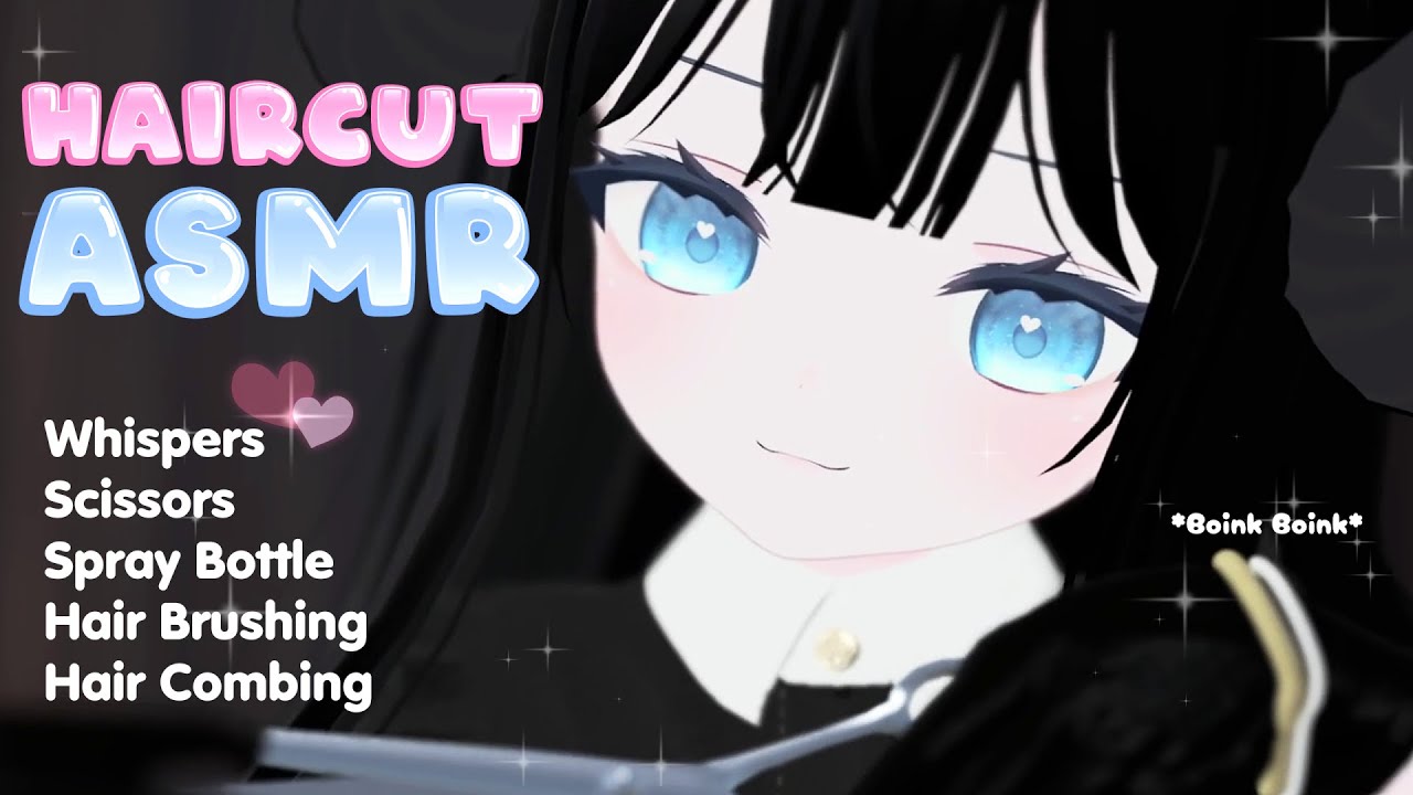 ASMR 💜 Haircut 💇 Personal Attention, Up Closer, Super Tingly【Vtuber | VRChat】