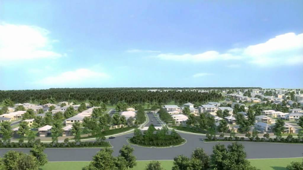 Stockland's Brightwater Estate, Sunshine Coast, fly through video