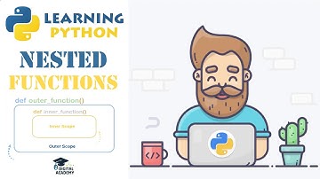 How to use NESTED Functions in Python? (Inner Functions + Closures) - Python Tutorial for Beginners