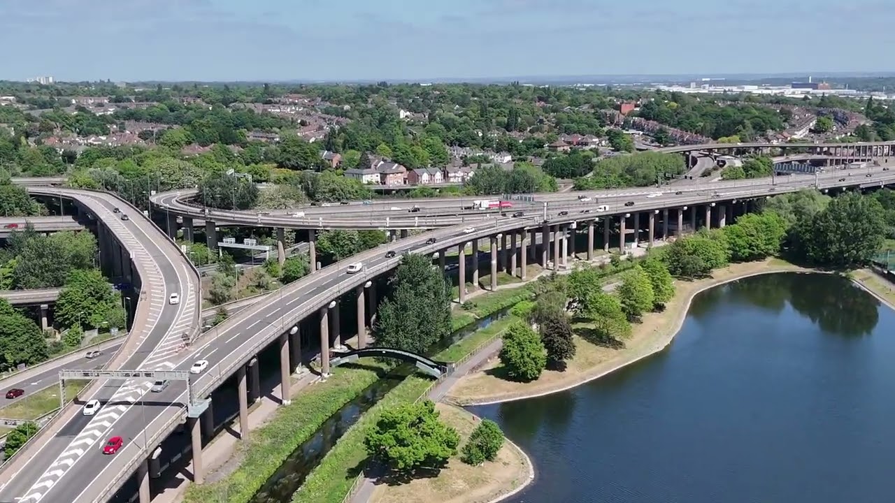 Spaghetti junction Birmingham
