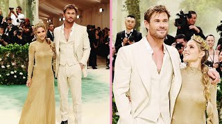 ‘He’s So Good Looking’: Chris Hemsworth Makes His 2024 Met Gala Debut Alongside Wife Elsa Pataky