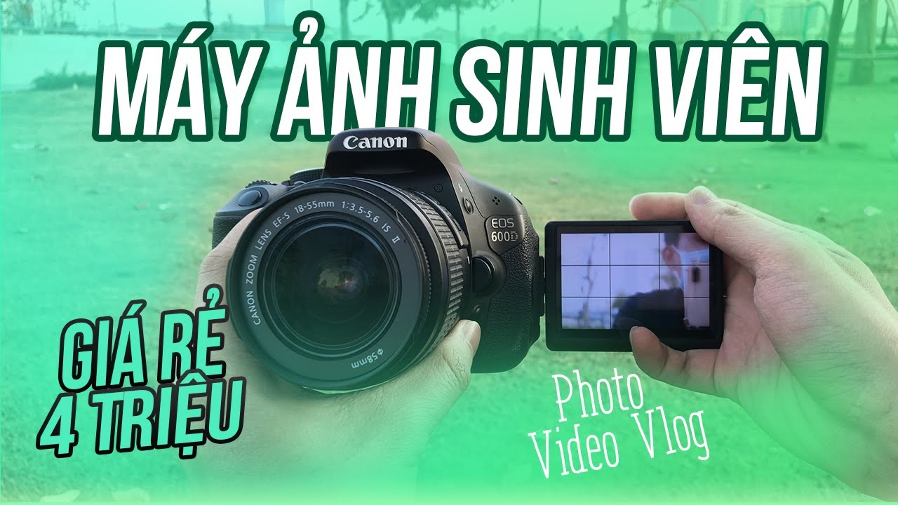 cầm đồ máy ảnh tphcm New Update Máy ảnh dành cho sinh viên giá chỉ 4 Triệu | Quay video Full HD