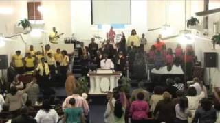 Video thumbnail of "Pastor Jermaine Landrum and Ebenezer sings " Lord, I just want to thank you""