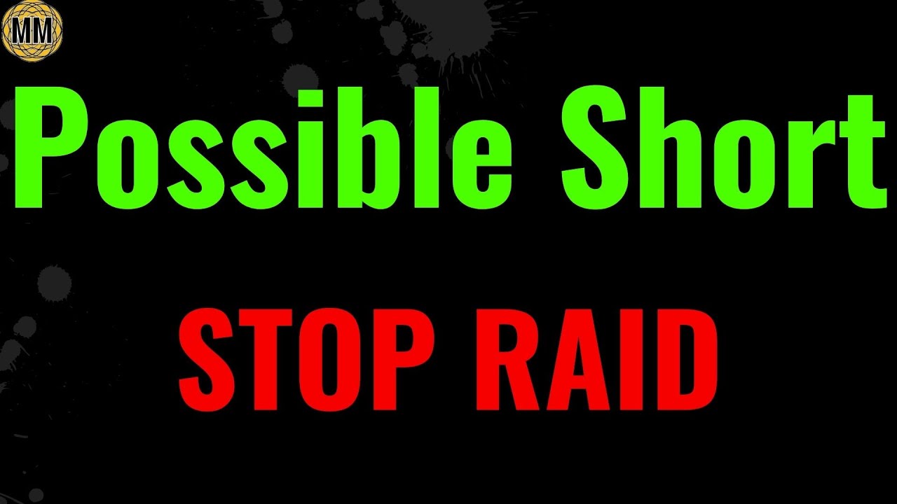 Early morning short seller stop raid. this could be the top of this ...