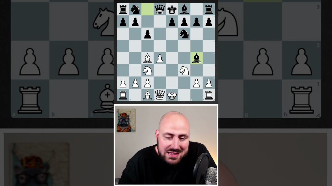 200,000 Caro-Kann Players Fell for This Trap 😳 #chess #chessopening #chesstraps #chessshorts