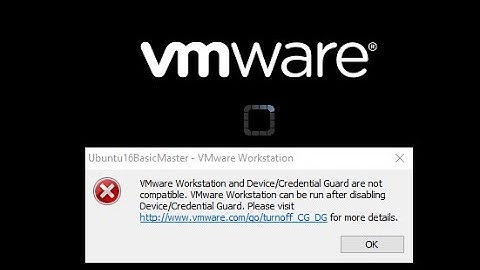 How to fix VMware Workstation error message "Your host does not meet minimum requirements..."