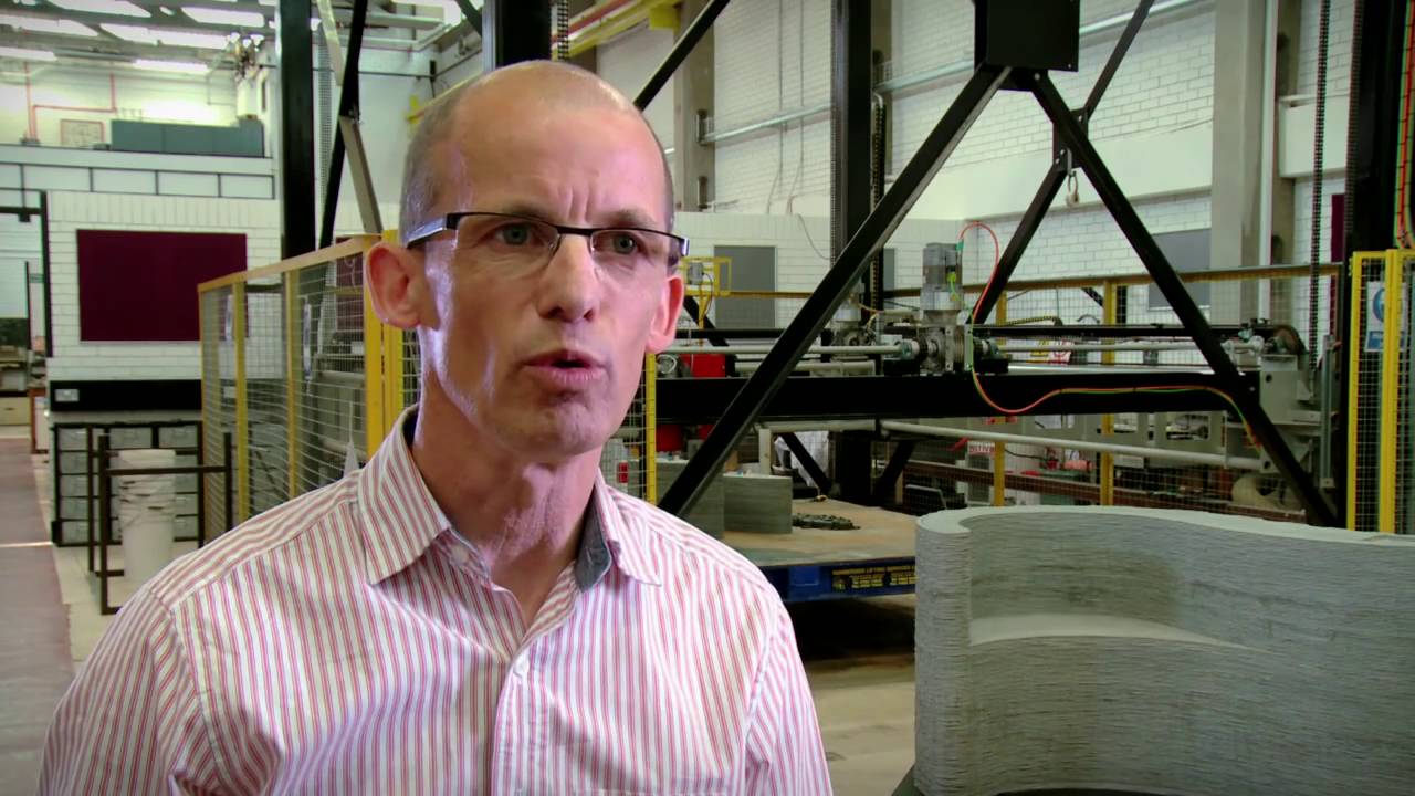 Future of Construction Process 3D Concrete Printing - YouTube