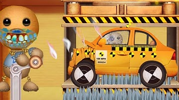 Machine Press, Crash Test Vs The Buddy | Kick The Buddy