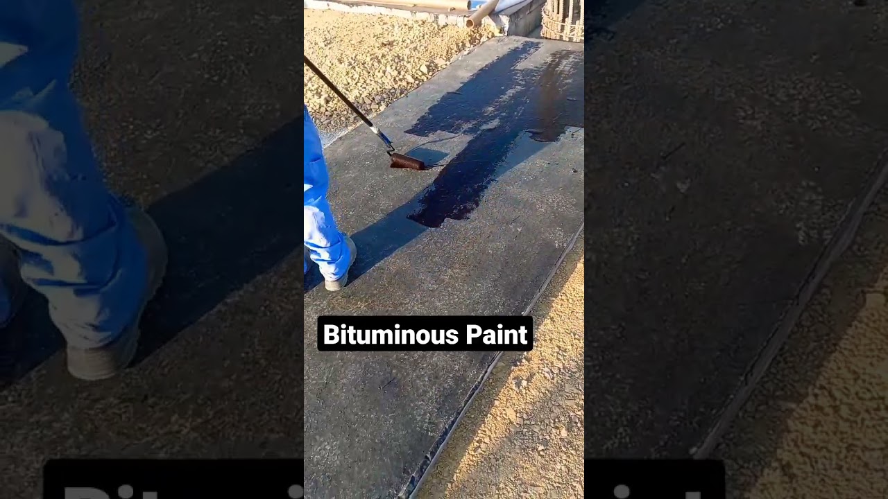 Bituminous Paint On PCC 