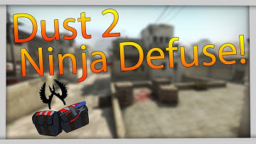 CS:GO - Crazy Ninja Defuse on Dust 2!