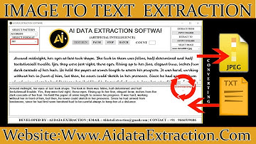 Online & Offline Data Entry Image To Notepad Conversion Software