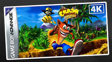 [GBA Longplay] Crash Bandicoot: The Huge Adventure | Full Game Walkthrough | 4K