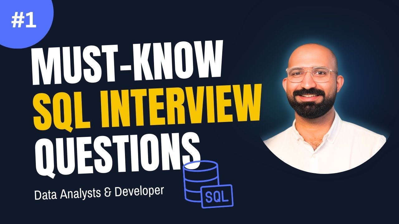 Must-Know SQL Interview Questions for Data Analysts & Developers ...