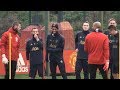 Manchester United Train Ahead Of Champions League Match Against Juventus