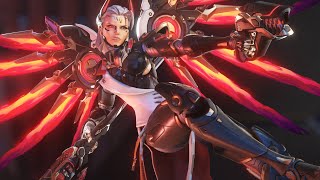 NEW Vengeance Mercy Mythic Skin Showcase! - Overwatch 2