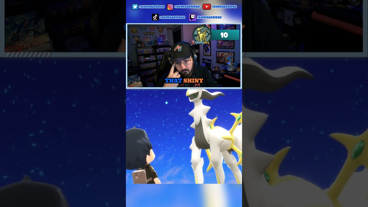Shiny Legendary Hunt For Every New Follower