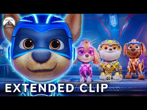 PAW Patrol: The Mighty Movie EXCLUSIVE | "PAW Patrol Gains Superpowers!" Clip | Paramount Movies