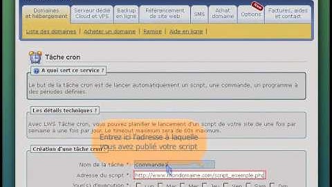 Aide - Comment créer une tâche cron sur mon serveur ?