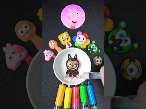 Labubu & Incredibox sprunki OC 🌈 colour mixing #satisfying #colormixing #sprunki Sigma Boy #labubu