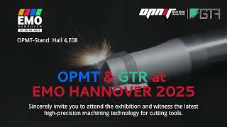 OPMT's latest laser processing technology at booth E08 in Hall 4 at the 2025 EMO Hannover Exhibition