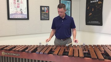 Marimba Minute 4 Mallet strokes