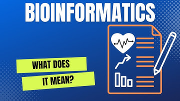 What Does It Mean? - What Is Bioinformatics?