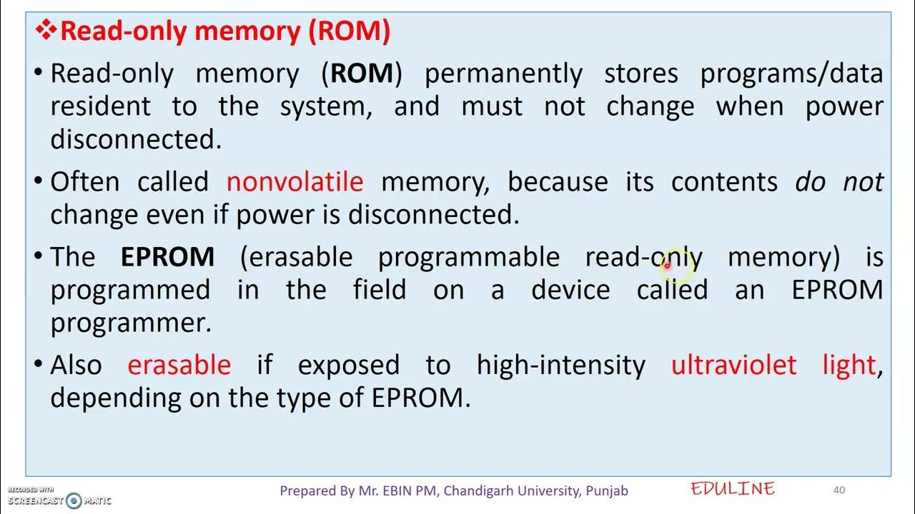 MODULE 3 - TOPIC 8 - INTERFACING MEMORY WITH 8086 - YouTube