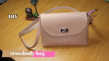 The Most Popular Cross Body Bag Tutorial | need more tutorial command  below | mj easy craft ASMR