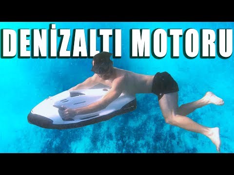 DENİZİN ALTINDA MOTOR KULLANMAK!! (EFSANE ALET)