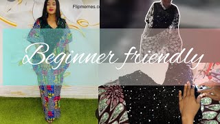 Beginner's Guide to SEWING an ANKARA BUBU/KAFTAN: Step-by-Step Tutorial pt2