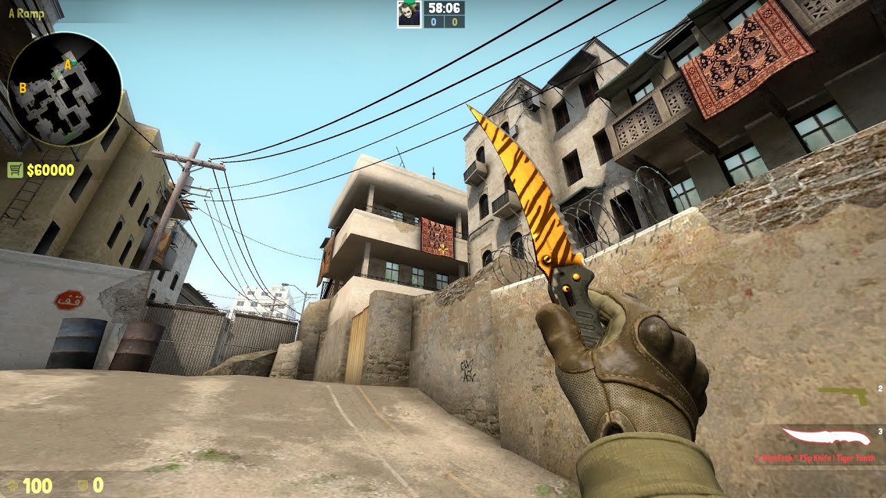 CS:GO - StatTrak™ Flip Knife | Tiger Tooth (WARNING SEXY) - YouTube