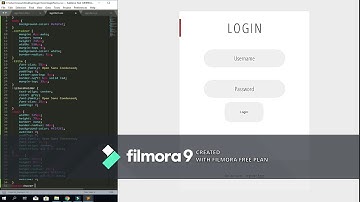 | Speed Code | Beautiful animated login form ! | sorry for watermark |