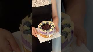 🫐Soft & creamy blueberry basque #basquecheesecake #blueberrycake  #penang