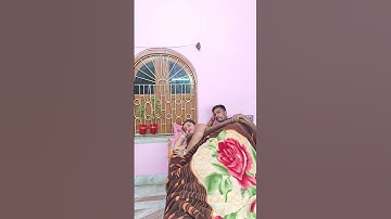 Sleep Thief! 😴🤣 (Husband vs. Wife Sleeping Battle) #couplegoals #funny #hilarious #shorts