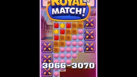 Royal Match Level 3066 3067 3068 3069 3070 - No Boosters Gameplay