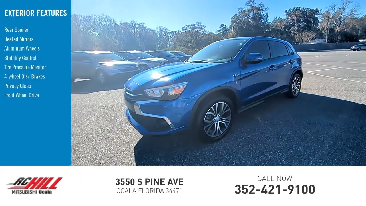Used 2019 Mitsubishi Outlander Sport ES 2.0 for sale in Ocala, FL KU034599