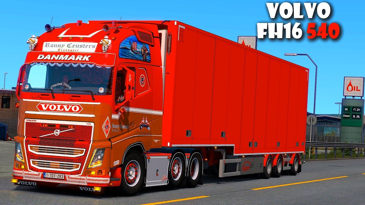 Volvo FH16 540 (ETS2 v1.36) Euro Truck Simulator 2 - YouTube