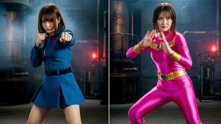 Pink Ranger vs Super Villains  – She Fought Alone (Mixed Fight)