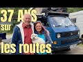 à 59 et 62 ans ils voyagent depuis 37 ans dans ce magnifique VW Combi T3 syncro 4x4 #VANTOUR