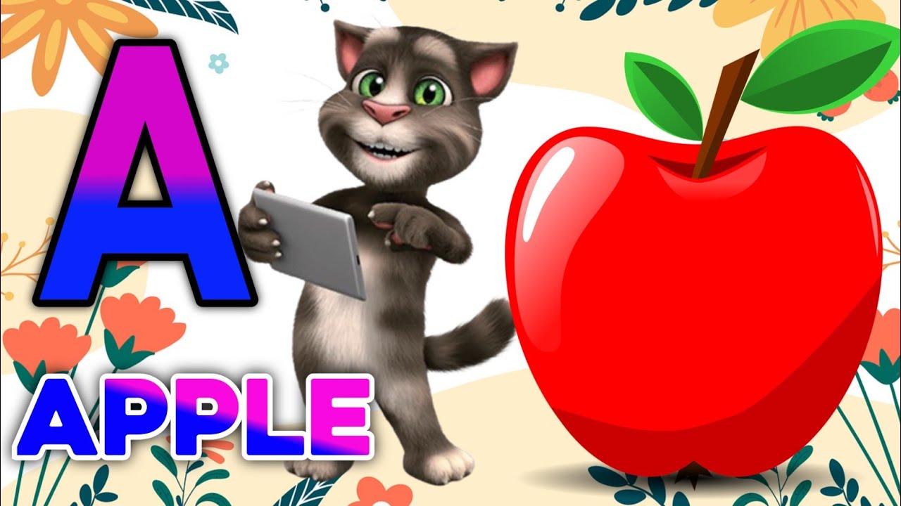 A is for Apple || Preschool Alphabet Learning Videos || Abcd Rhymes ...