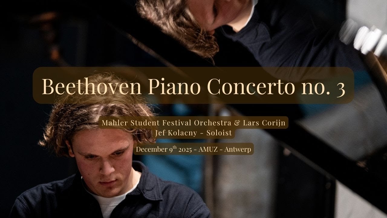 Beethoven - Piano Concerto no. 3 - Jef Kolacny (MSFO Pocket & Lars