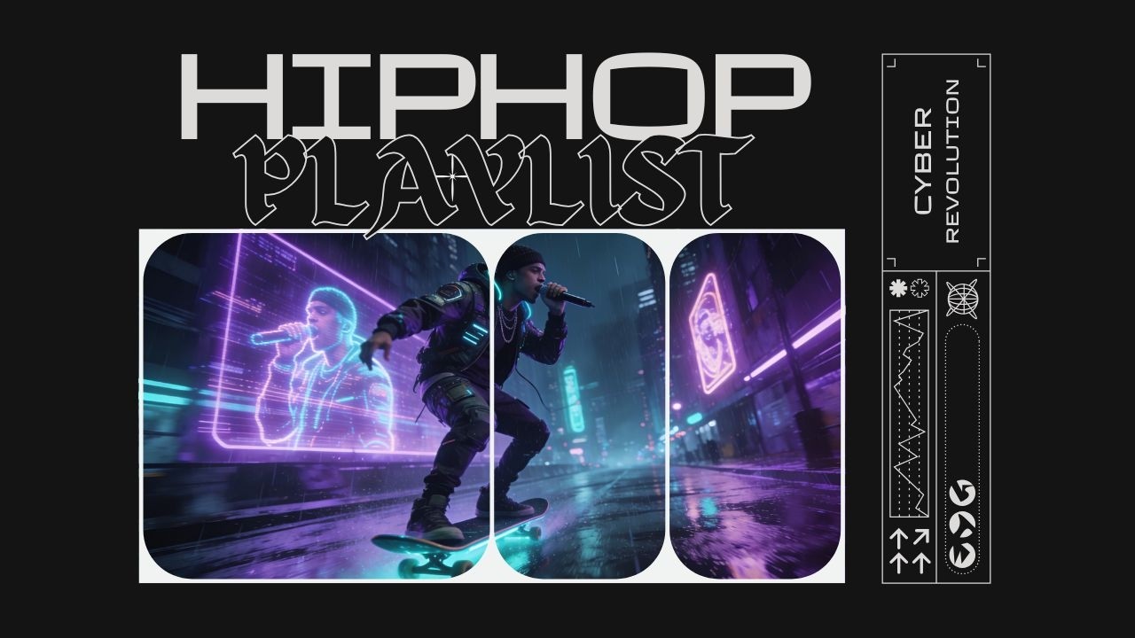 [playlist] SYSTEM ERROR FLOW ⚡ | 통제 불능의 도시 속 무법자들 #hiphopplaylist #aimusic #cyberpunk