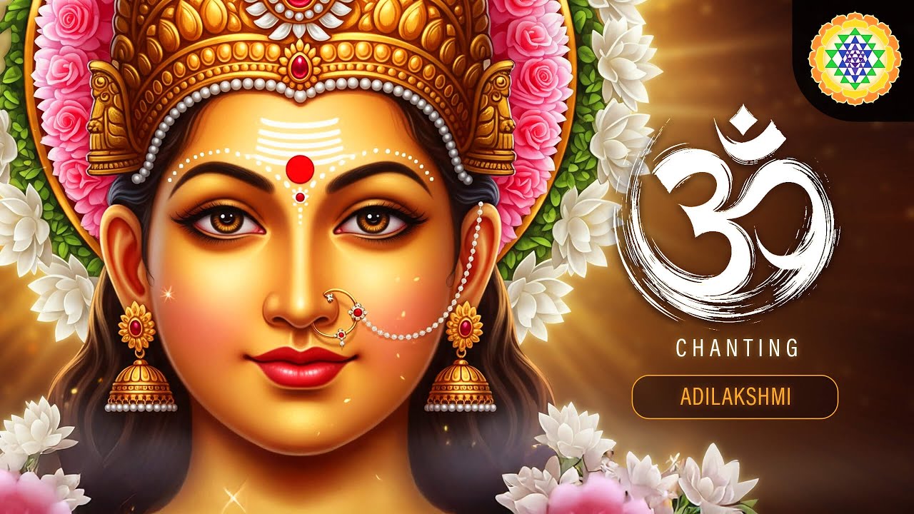 Aadi Lakshmi Gayathri Manthram 108 Times | Powerful Laxmi Mantra to attract Money and Prosperity