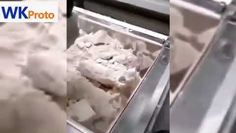 SLS nylon 3D printing post-processing powder removal process