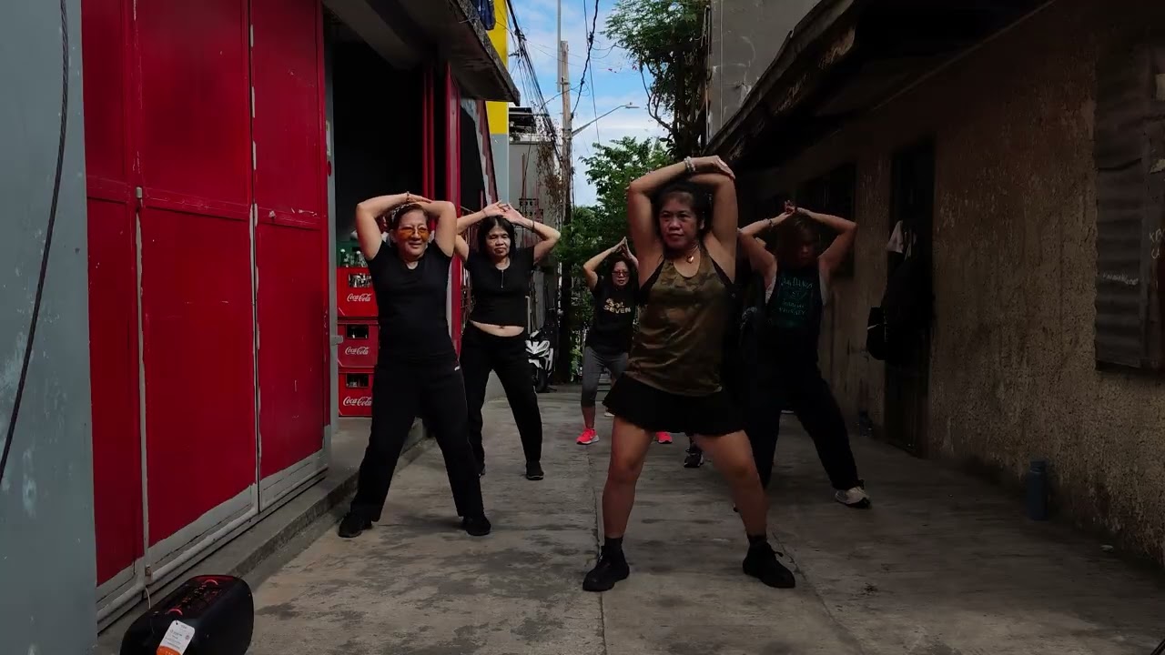 Cool down Dance Fitness white fantastic momshis License PX GINA STA CRUZ PATHWAY A.C