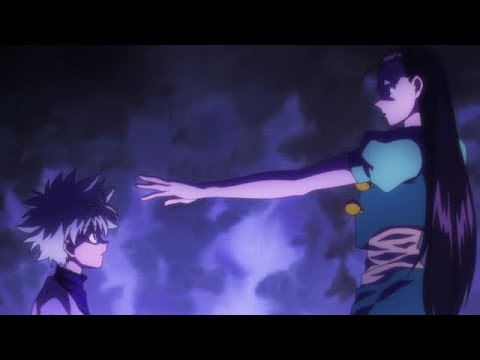 When did illumi put the needle in killua