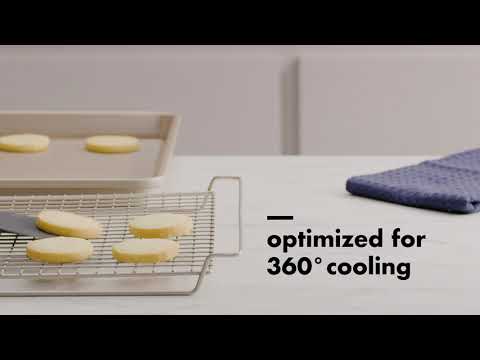 OXO Non-Stick Pro Half Sheet &amp; Cooling Rack Set