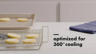 OXO Non-Stick Pro Half Sheet & Cooling Rack Set