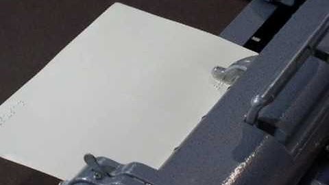 APH Braille Print Protractor:  Part 9, Labeling tactile angles made on a Sewell board